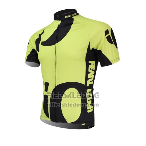 2015 Fietskleding Pearl Izumi Zwart en Groen Korte Mouwen en Koersbroek